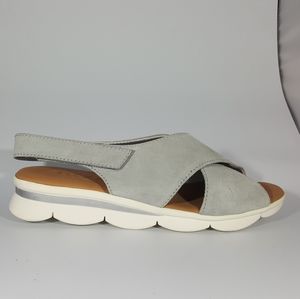 The Flexx Stone Suede Platform Sandal